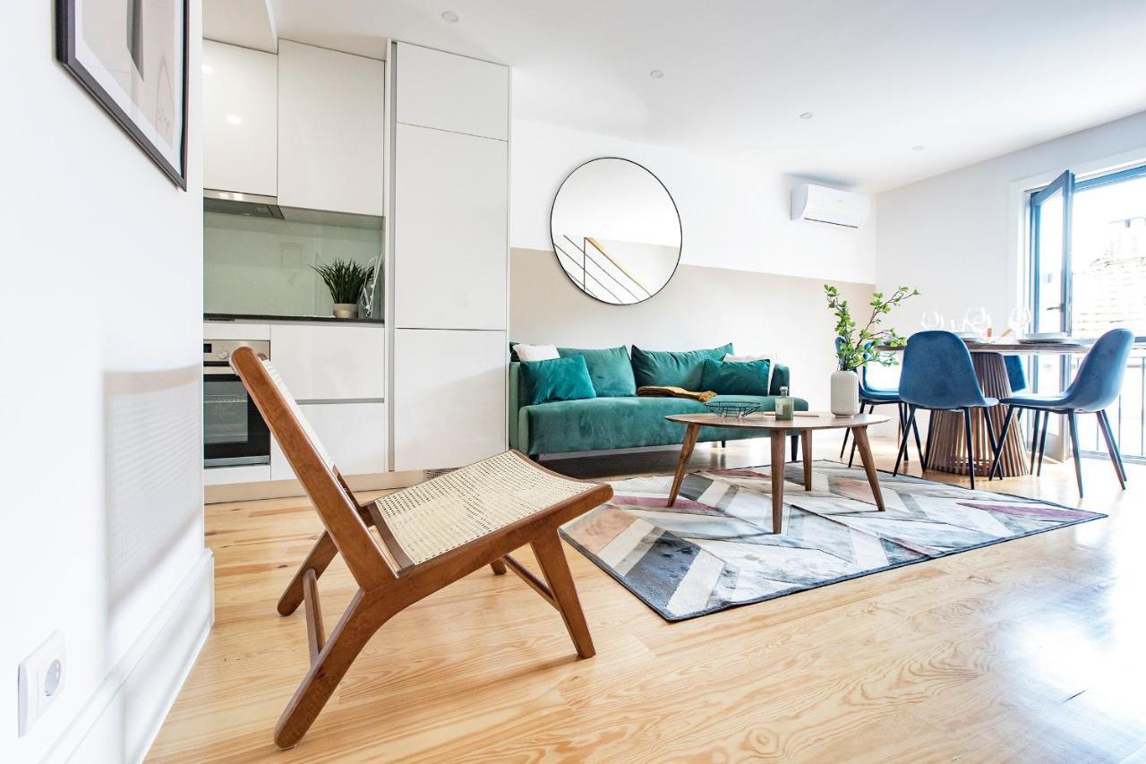 Bright 3Br Flat W/ Ac In City Center By Lovelystay OOporto Exterior foto